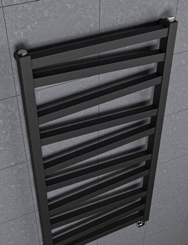 GRZEJNIK DEKORACYJNY LUNA 1190x500 CZARNY STR na Arena.pl