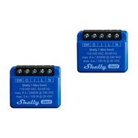 zestaw 2 sterowników shelly 1 mini gen3 wifi/bluetooth