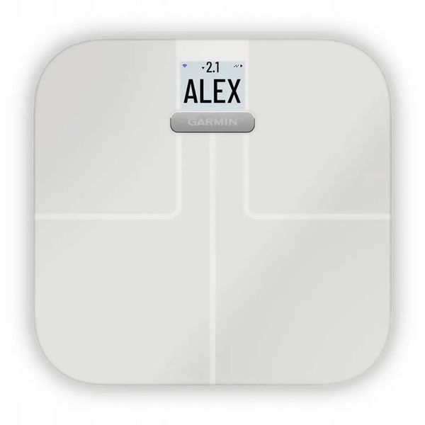 Inteligentna waga Garmin Index S2 Biała zdjęcie 3