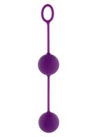 kulki gejszy silikonowe rock roll balls fioletowe toyjoy