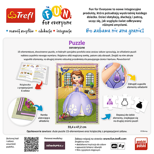 Zosia Sofia Puzzle Sensoryczne Trefl na Arena.pl
