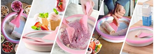 Maszyna Do Lodów Tajskich 6 Foremek 2 Szpachelki Pomysł na Prezent na Arena.pl