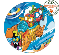 Opłatek na tort Super Things