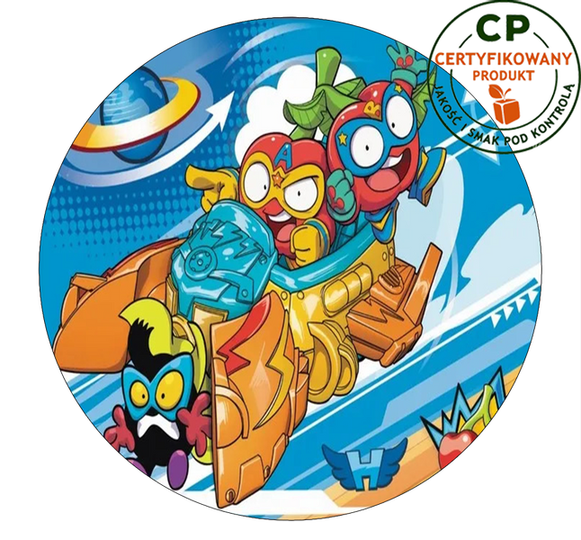 Opłatek na tort Super Things zdjęcie 1