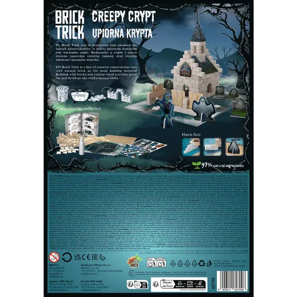 Brick Trick Halloween. Upiorna Krypta. Klocki Ceramiczne zdjęcie 4
