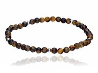 SREBRNA BRANSOLETKA ŻYŁCE TYGRYSIE OKO KAMIEŃ SZCZĘŚCIA SUKCESU