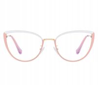 Okulary KOCIE OCZY z Filtrem NIEBIESKIM Zerówki