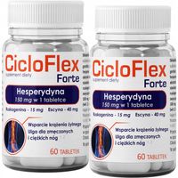 Tabletki na Żylaki i Krążenie Nóg CicloFlex Forte - Ruszczyk, Escyna Nogi