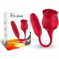 armony roseknight stymulator łechtaczki i wibrator czerwony wodoodporny