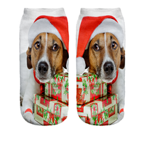 Skarpetki-stopki bawełniane fullprint DOG