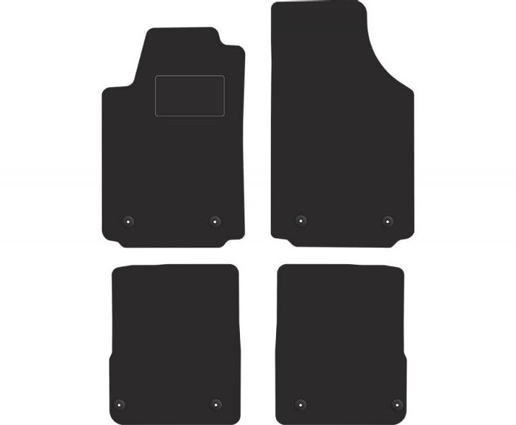 Dywaniki welurowe AUDI A2 2000-2005 zdjęcie 6