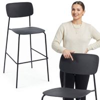 krzesło barowe hoker barowy stołek kuchenny wysokie do kuchni jumihome