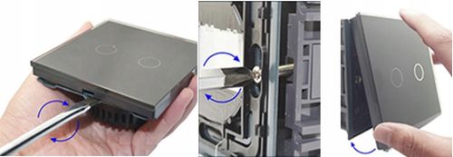 DOTYKOWY WŁĄCZNIK ŚWIATŁA 3K POTRÓJNY WYŁĄCZNIK SZKLANY na Arena.pl