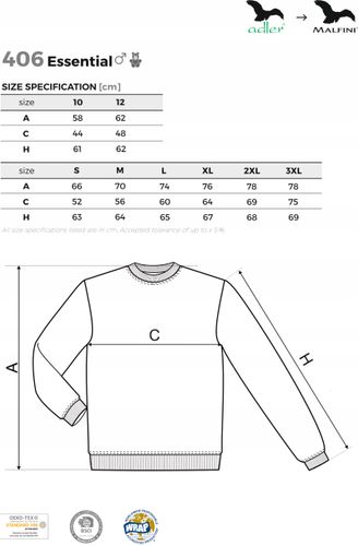 BLUZA MĘSKA/DZIĘCIECA Z WŁASNYM HAFTEM NADRUKIEM LOGO na Arena.pl
