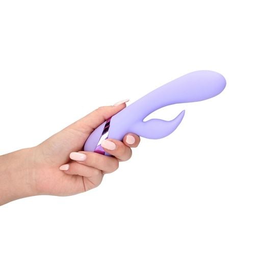 smooth silicone rabbit vibrator   digital lavender na Arena.pl