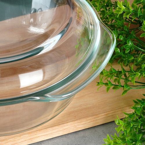 Naczynie ŻAROODPORNE szklane pieczenia do zapiekania forma brytfanka na Arena.pl