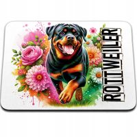 PODKŁADKA POD MYSZKĘ 36 x 29 - PIES PSY PIESEK RASA ROTTWEILER