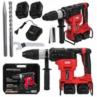 Młot udarowy sds plus 10j akumulatorowe 2x bateria 42v KD3192