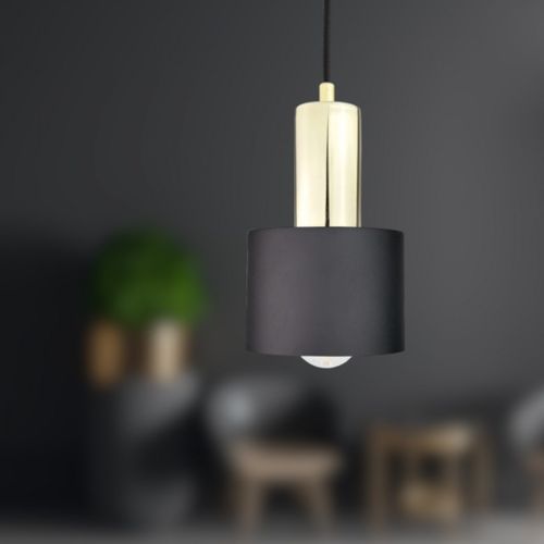 Lampa wisząca 3xE27 LUCE BLACK GOLD na Arena.pl