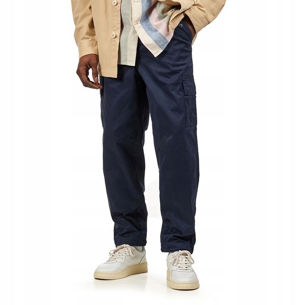 Spodnie bawełniane Barbour Faulkner MTR0718NY91 R30 zdjęcie 2