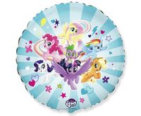 Balon foliowy okrągły drużyna My Little Pony, 45 cm