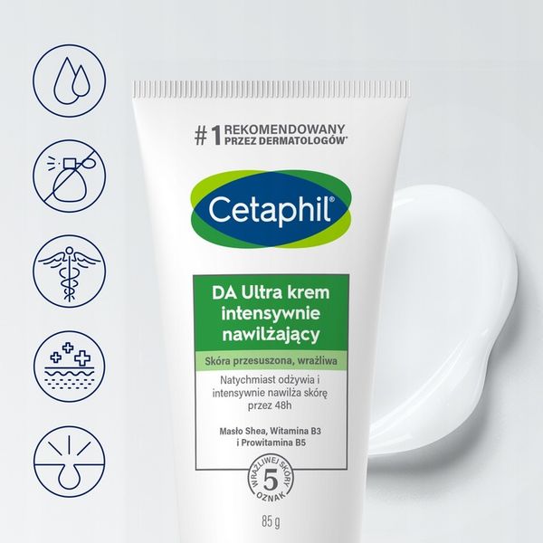 Cetaphil DA Ultra 170g zdjęcie 3