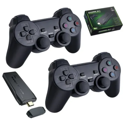 GRA TELEWIZYJNA KONSOLA RETRO MINI + 20000 GRY VIDEO EMULATOR + 2 PADY HDMI na Arena.pl