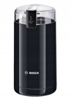 Młynek elektryczny Bosch do kawy TSM6A013B Mocny 180W Ostrza stal czarny