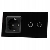 VL-C702EU-62 WŁĄCZNIK PODWÓJNY + GNIAZDO LIVOLO