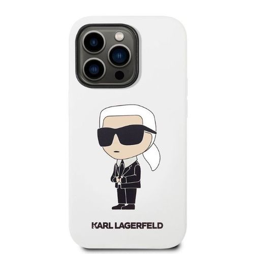 Karl Lagerfeld KLHCP14LSNIKBCH iPhone 14 Pro 6,1" hardcase biały/white na Arena.pl