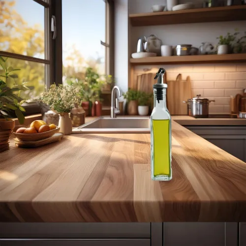 SZKLANA BUTELKA NA OLEJ OCET 250ML Z DOZOWNIKIEM DO KUCHNI na Arena.pl