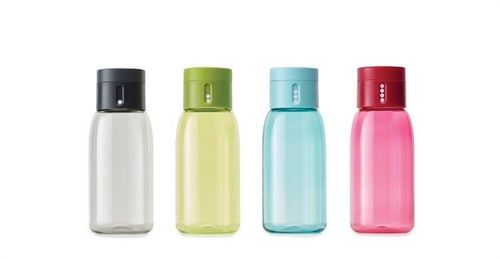 JJ - Butelka na wodę DOT, 400ml, błękitna na Arena.pl