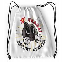 Plecak Sportowy Szkolny Rysownika Worek Torba Z Nadrukiem Ze Zdjęciem