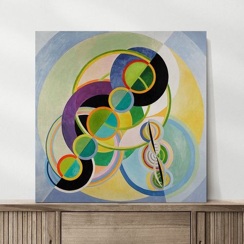 Obraz na płótnie robert delaunay okręgi 80x80 cm na Arena.pl