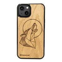 Drewniane Etui Bewood na iPhone 14 WILK DĄB