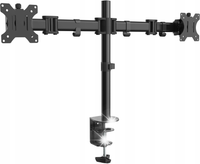 Uchwyt biurkowy STELL PODWÓJNY NA 2 MONITORY LCD 13-27'' 8kg