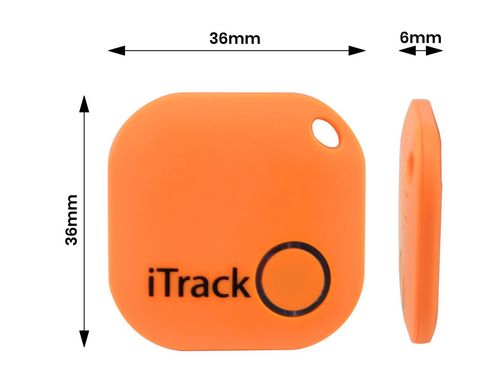 iTrack1 lokalizator kluczy Bluetooth GPS pomarańczowy na Arena.pl