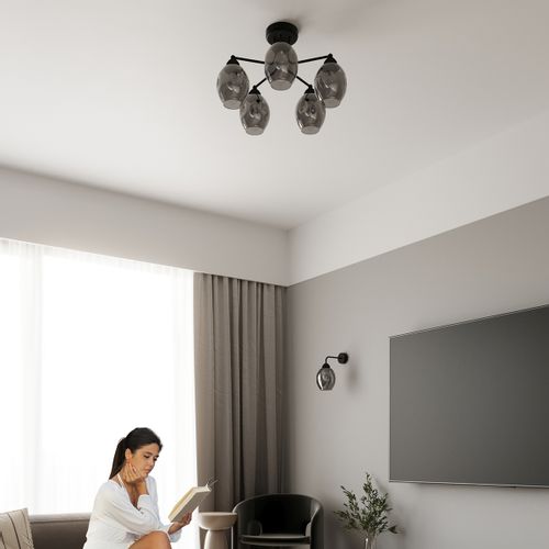 Kinkiet FILLAN 1 czarny na Arena.pl