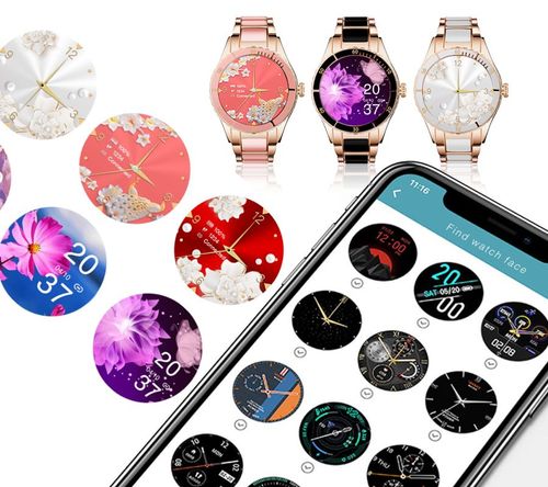 smartwatch damski rubicon rnce82 różowy na Arena.pl