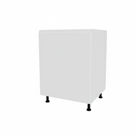 Szafka dolna 60 cm z drzwiami, podchwyt biały połysk, mat, kolory SIMPLE