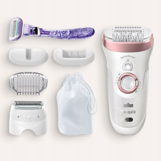 Depilator Braun SES 9870 SensoSmart +golarka Venus zdjęcie 10