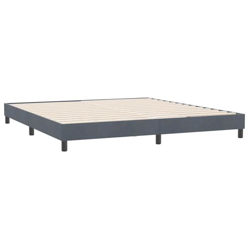 Łóżko typu Box Spring bez materaca Ciemnoszary 180x220 cm na Arena.pl