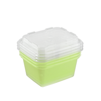 Zestaw pojemników do zamrażania "Zip mini" 3 szt. [pistacja]