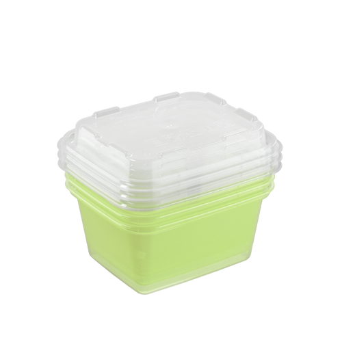 Zestaw pojemników do zamrażania "Zip mini" 3 szt. [pistacja] na Arena.pl