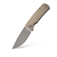 Nóż składany Petrified Fish Beluga PF-P01 Sand Blasted K110 Khaki Micarta