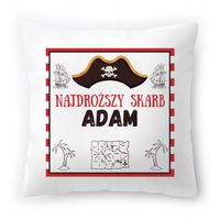 Poduszka Dla Adama Na Urodziny Ze Zdjęciem Na Prezent Biała 40X40 Cm