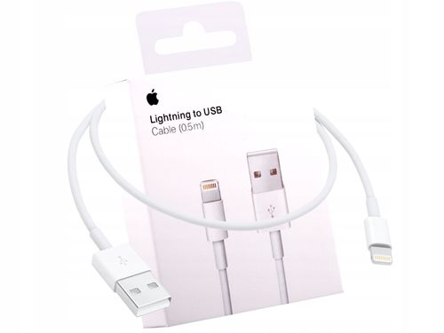 ORYGINALNY KABEL APPLE LIGHTNING IPHONE 5 6 7 8 X na Arena.pl