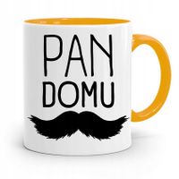 Kubek Żółty Dla Chłopaka Faceta Pan Domu Z Nadrukiem Ze Zdjęciem