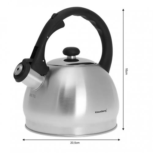czajnik klausberg 1,8l z gwizdkiem kb-7042 na Arena.pl
