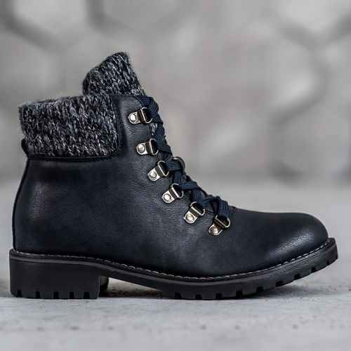 Granatowe Botki r.38 na Arena.pl